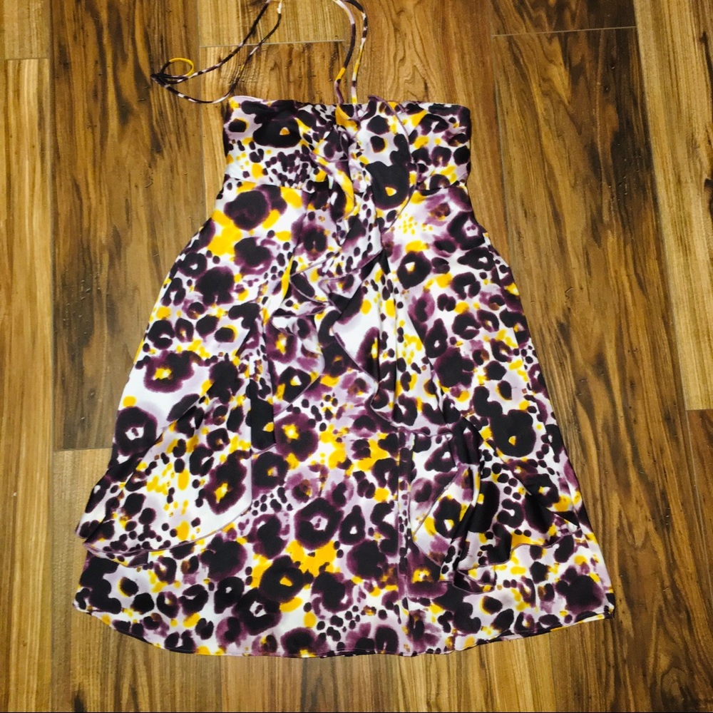 Jessica Simpson Strapless Floral Dress